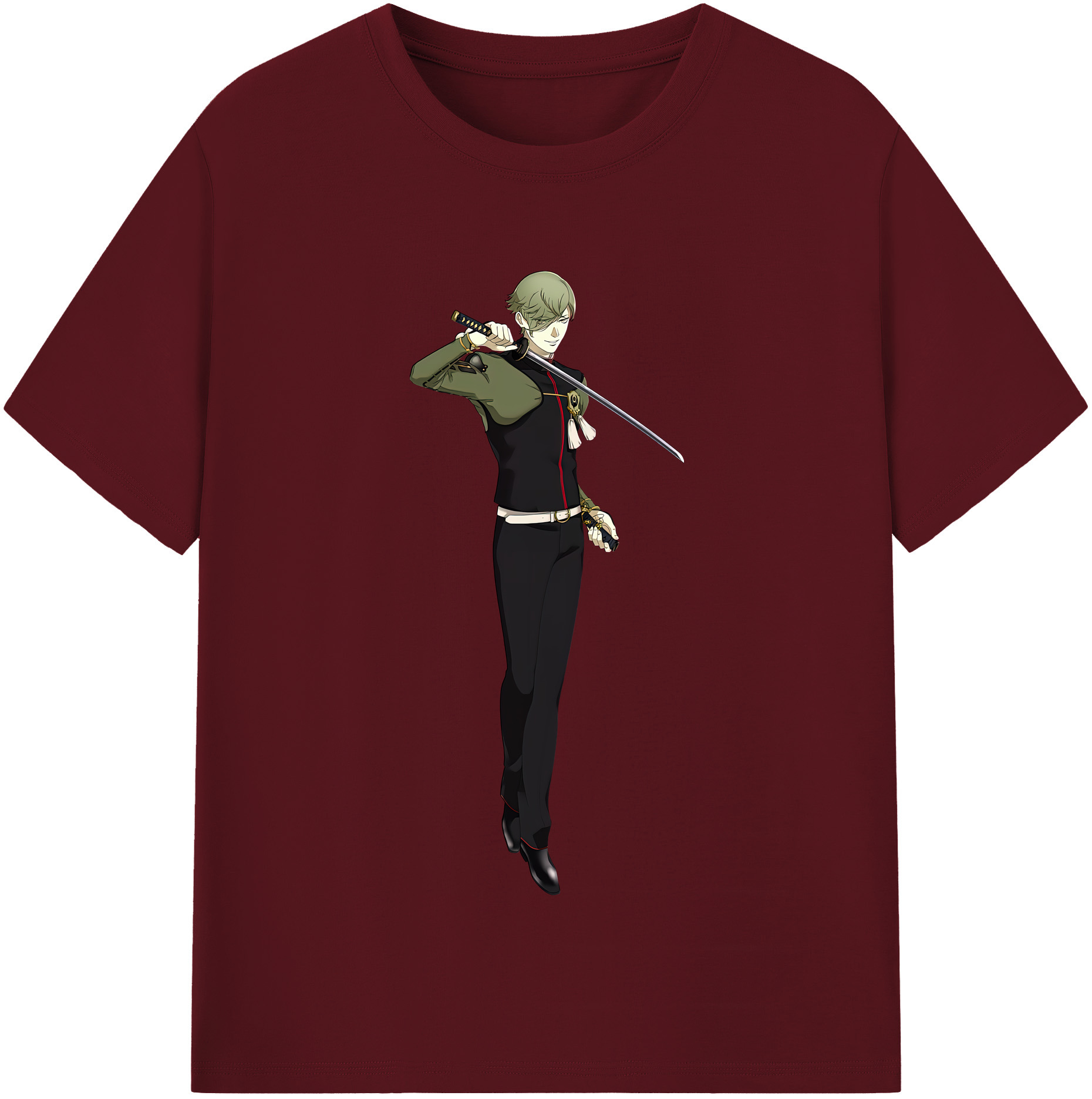 （画像用） 刀剣乱舞 Touken Ranbu 綿100％半袖Tシャツ（フロントプリント）